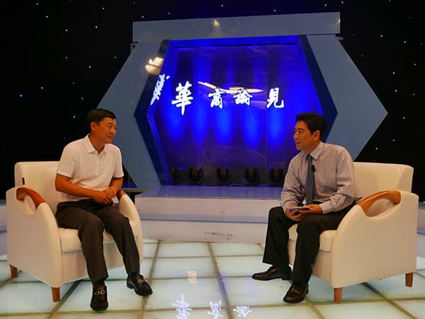 天元董事长吕德斌走进央视《华商论见》 探讨中小企业品牌出路