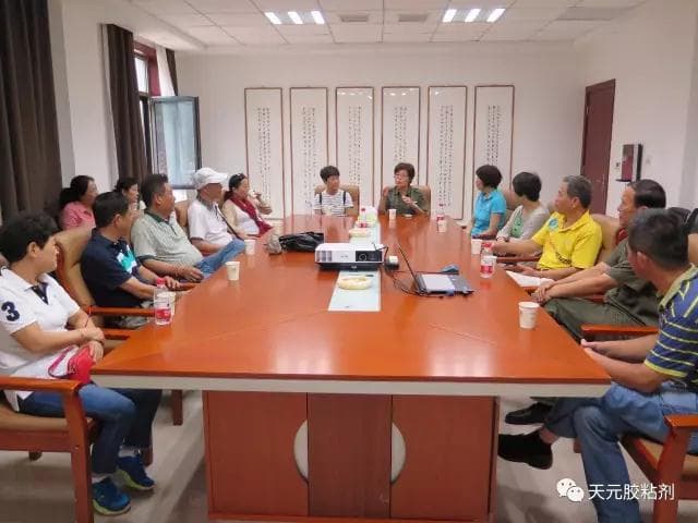 津孝三线回访团参观天元科技工业园