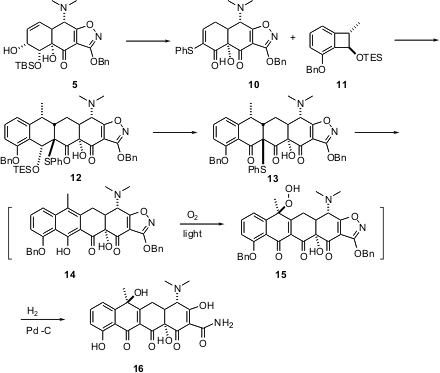 氮化硼四环素吸附法